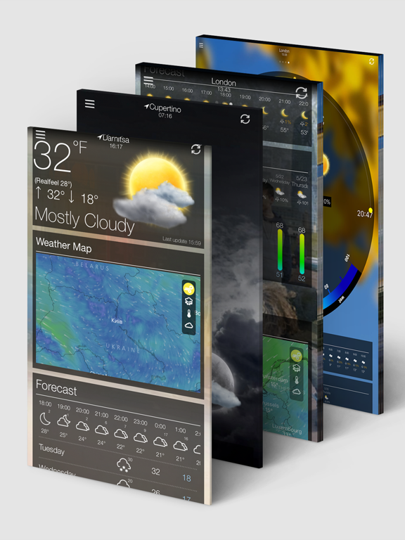Weather ⁰ iPad screenshot 10 - Weather app