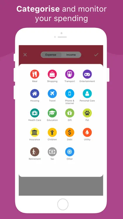 Screenshot 4 di 6 di Budget App & Expense Tracker