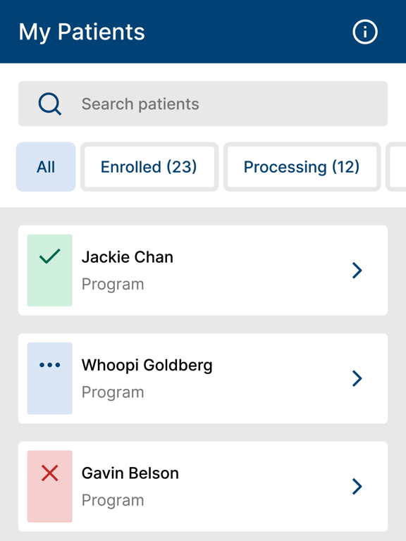 Screenshot #4 pour MyPatients for Physicians