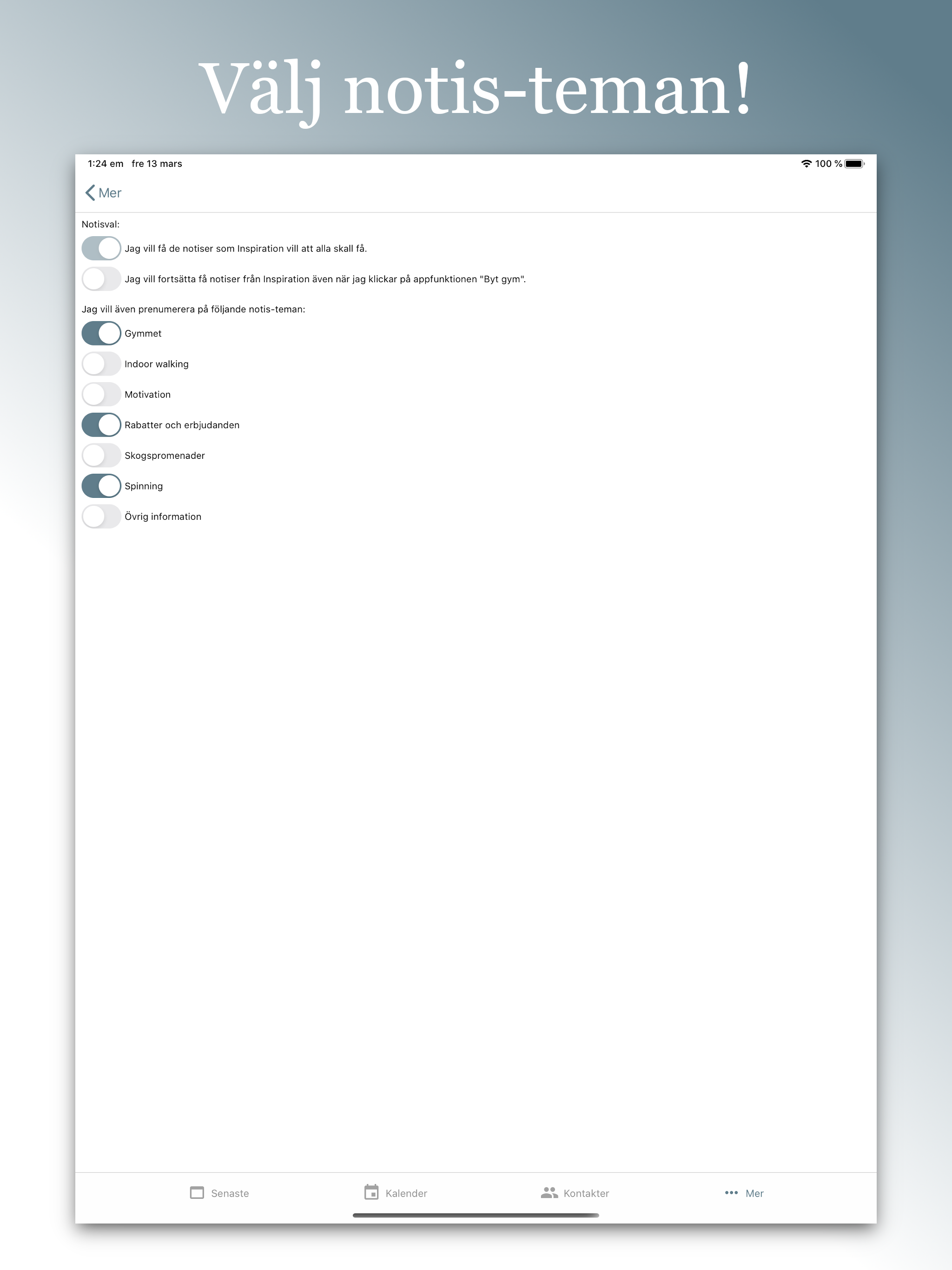 Gymappen screenshot 14
