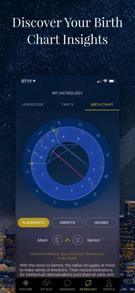 Game screenshot NUiT Astrology Match, Dating apk