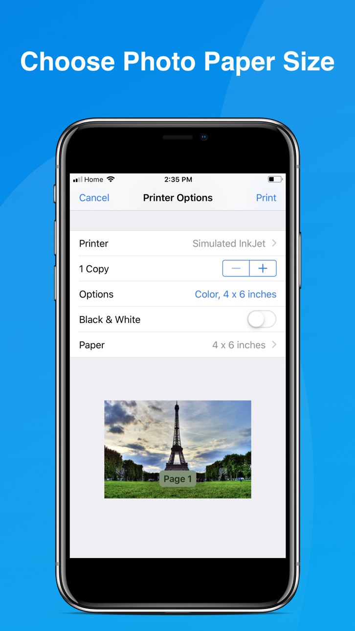 iPhone screenshot