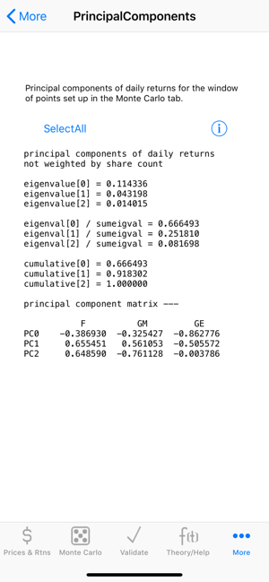 ‎MCarloRisk for Stocks & ETFs Screenshot