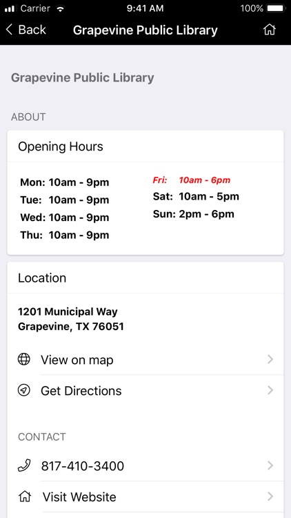 Grapevine Library screenshot-5