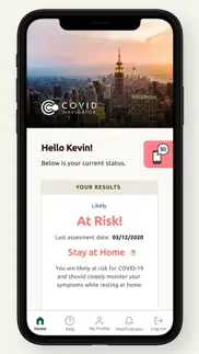 covid navigator iphone screenshot 4