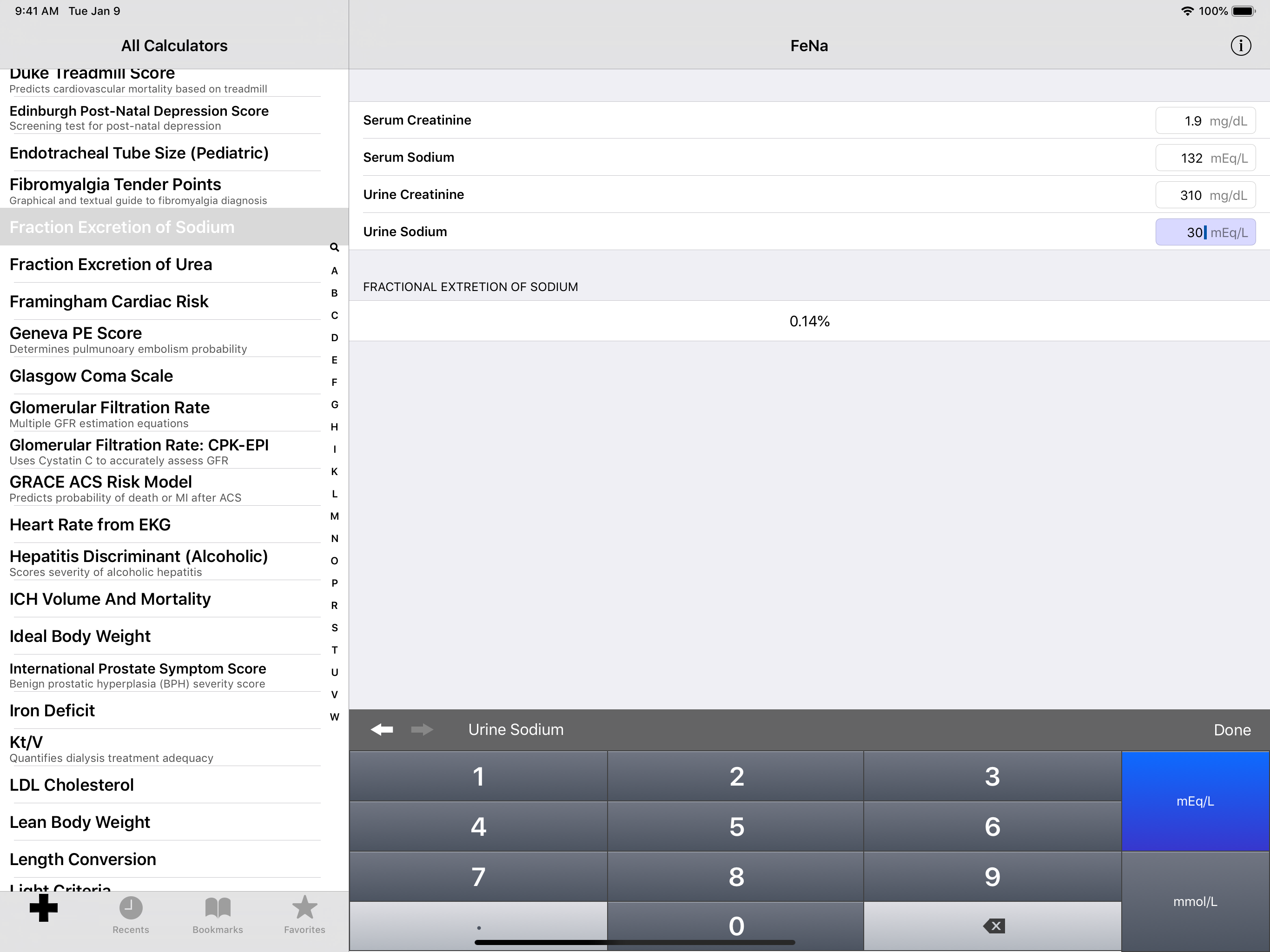 MediMath Medical Calculator screenshot 8