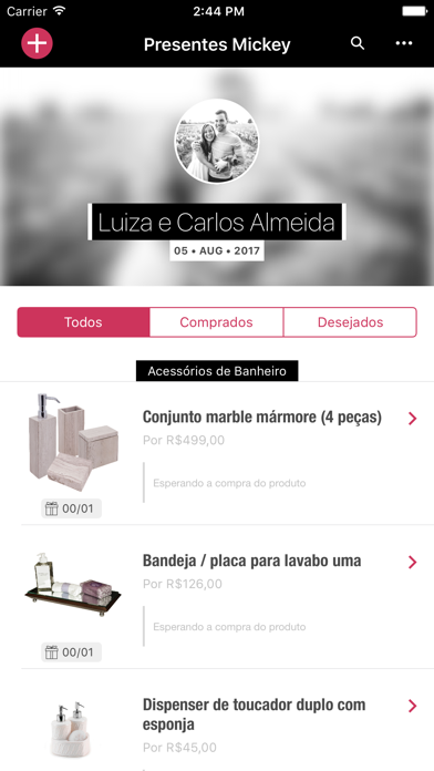 Screenshot #1 pour Lista de Presentes da Mickey