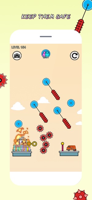 Rope Heroes- Fire rope rescue！(圖4)-速報App