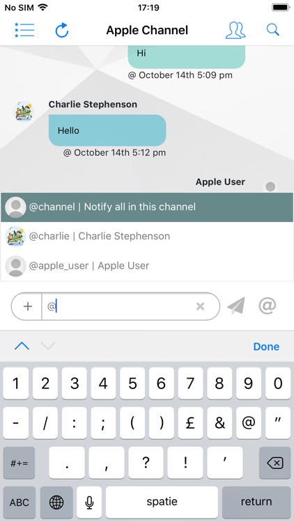 Sentinel Chat Channels screenshot-6