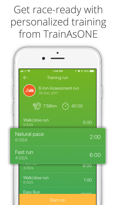 Racefully social fitness Screenshot