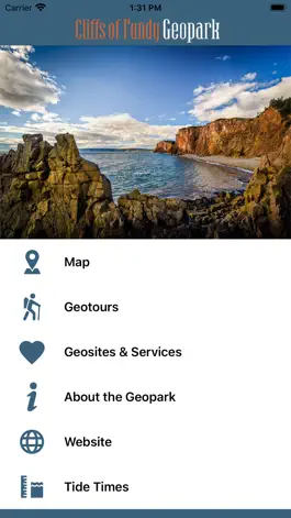 Game screenshot Cliffs of Fundy Geopark apk