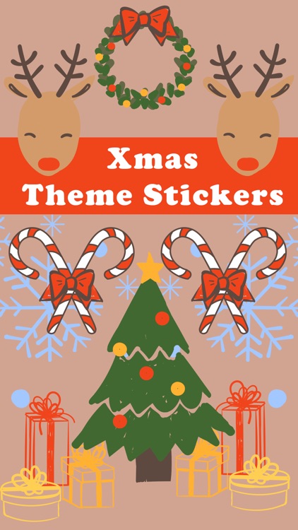 Xmas Theme Stickers