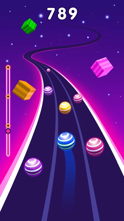 Color Ball Race-Music Game screenshot-3