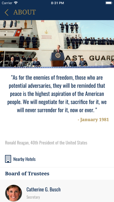 Reagan National Defense Forum Screenshot