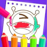 CandyBots Coloring Book Kids App Cancel