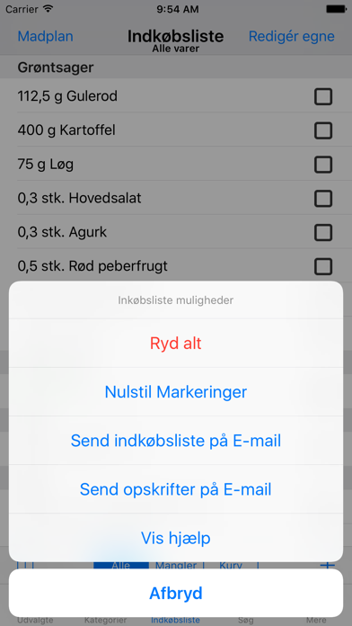 App screenshot