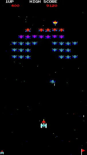 Captura de pantalla de Galaxia en iPhone 1