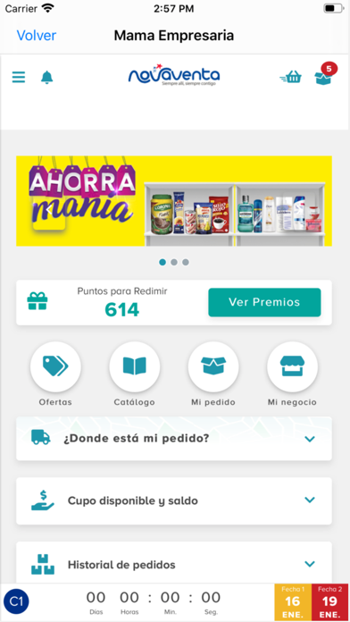 Screenshot #2 pour Mama Empresaria Novaventa