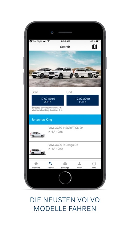 Volvo Schwedenflotte Sylt