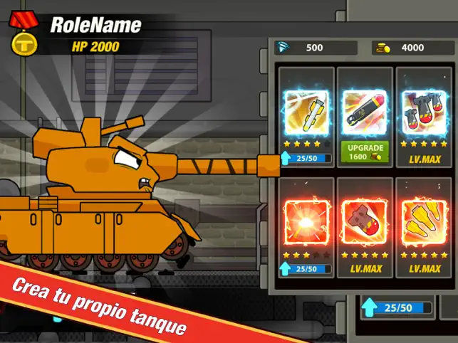 Captura de Pantalla 1 Tank Heroes - Tank Games iphone