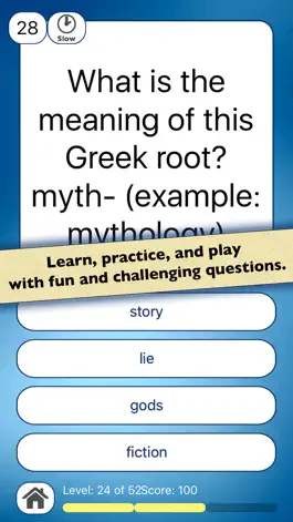 Game screenshot Greek and Latin Root Words mod apk