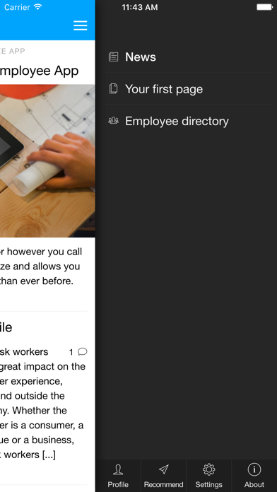 Staffbase Employee App