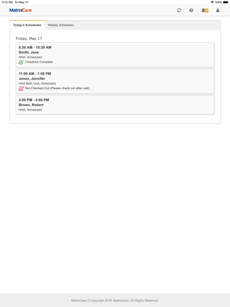 iPad screenshot