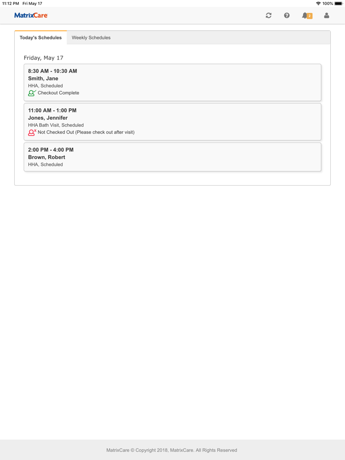 MatrixCare for Home Care