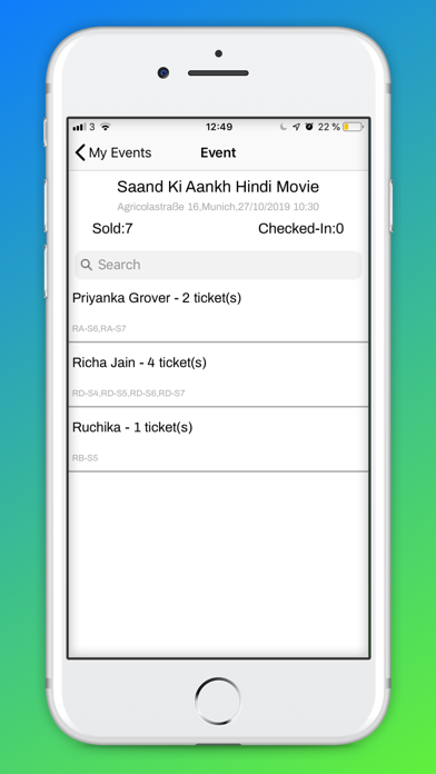 Screenshot #3 pour Ticketly