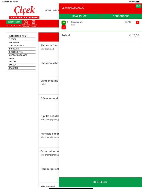 Screenshot #6 pour Cafetaria Cicek