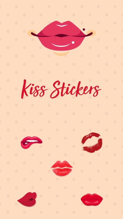 Kiss Me Love Stickers!