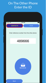 Direct Transfer Contacts/Files screenshot