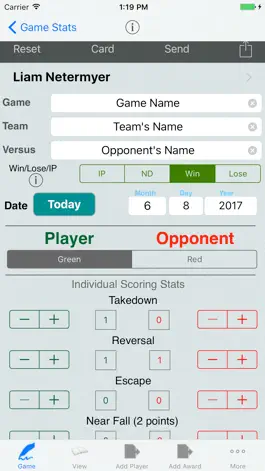 Game screenshot Wrestling Game & Player Stats mod apk