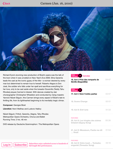 Met Opera on Demand screenshot 3