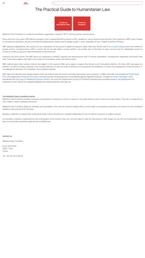 Guide to Humanitarian Law screenshot 2
