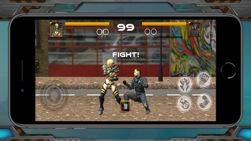 #2. Super Fighters - Fighting Game (iOS) 由: KAKAK
