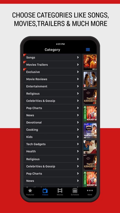 IndiaTVShowz - Bollywood App Screenshot