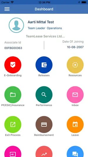 TeamLease screenshot 1