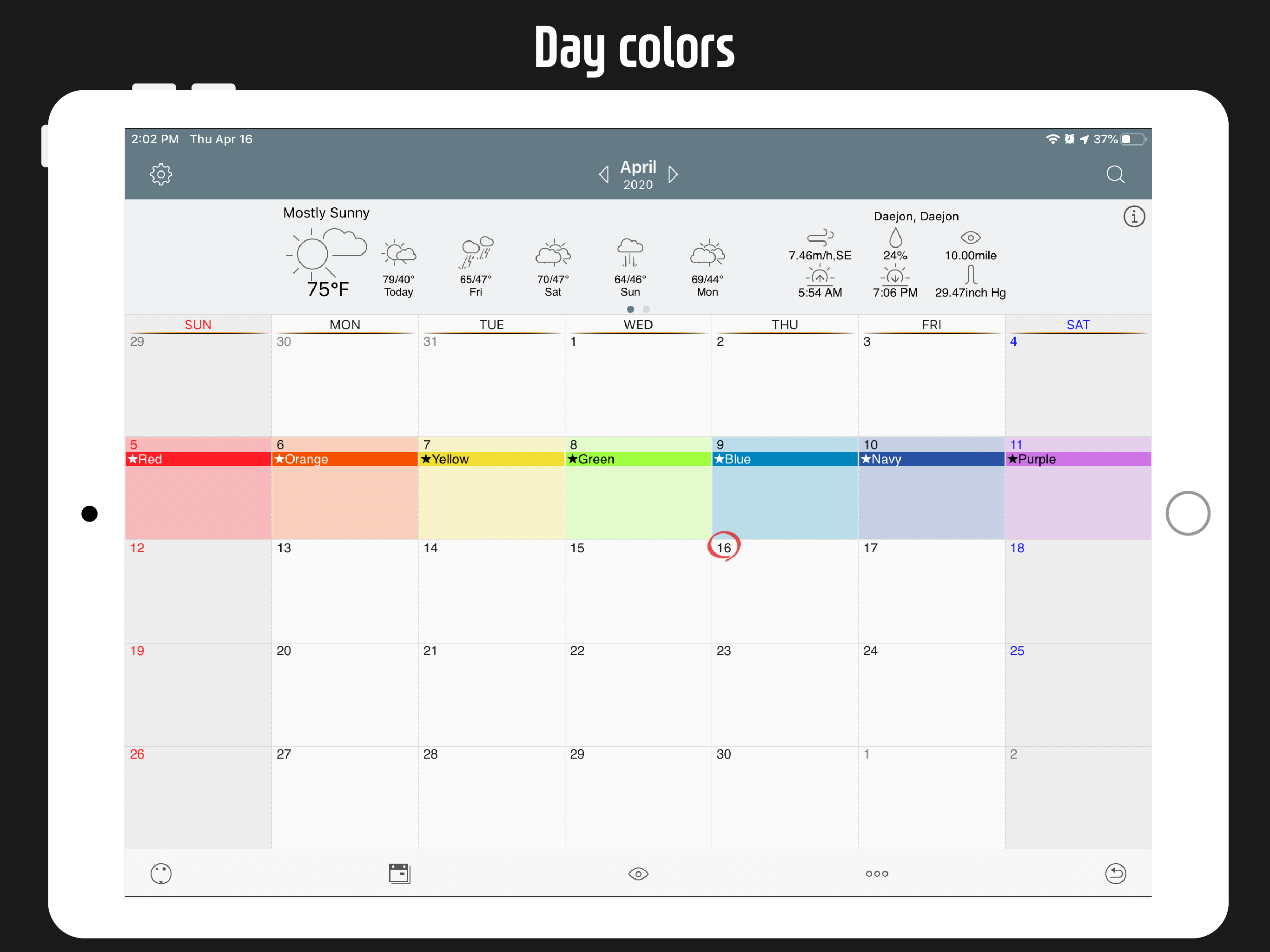 Awesome Calendar