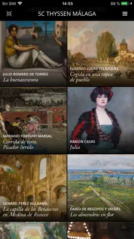 Game screenshot Second Canvas Thyssen Malaga apk