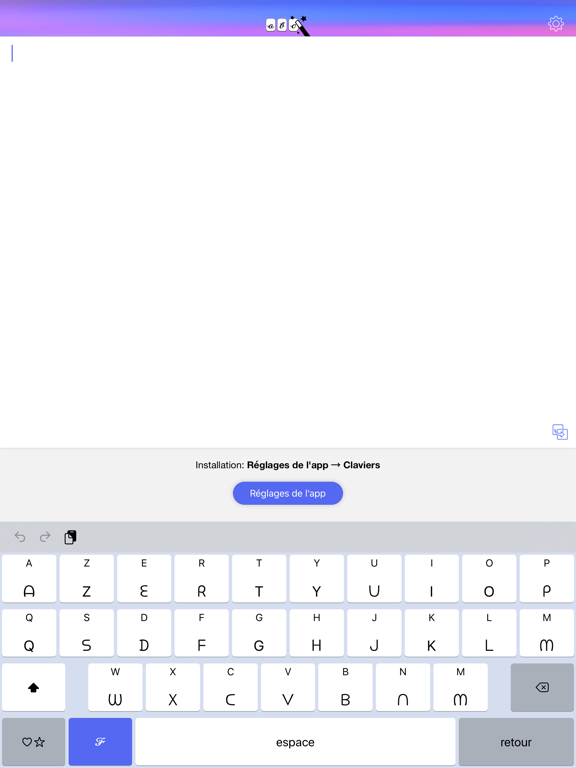 Screenshot #4 pour Text Designer Keyboard