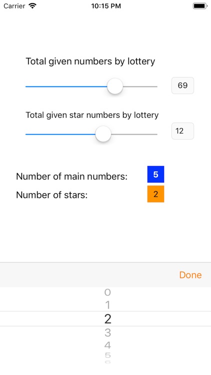 Lucky Numbers Generator