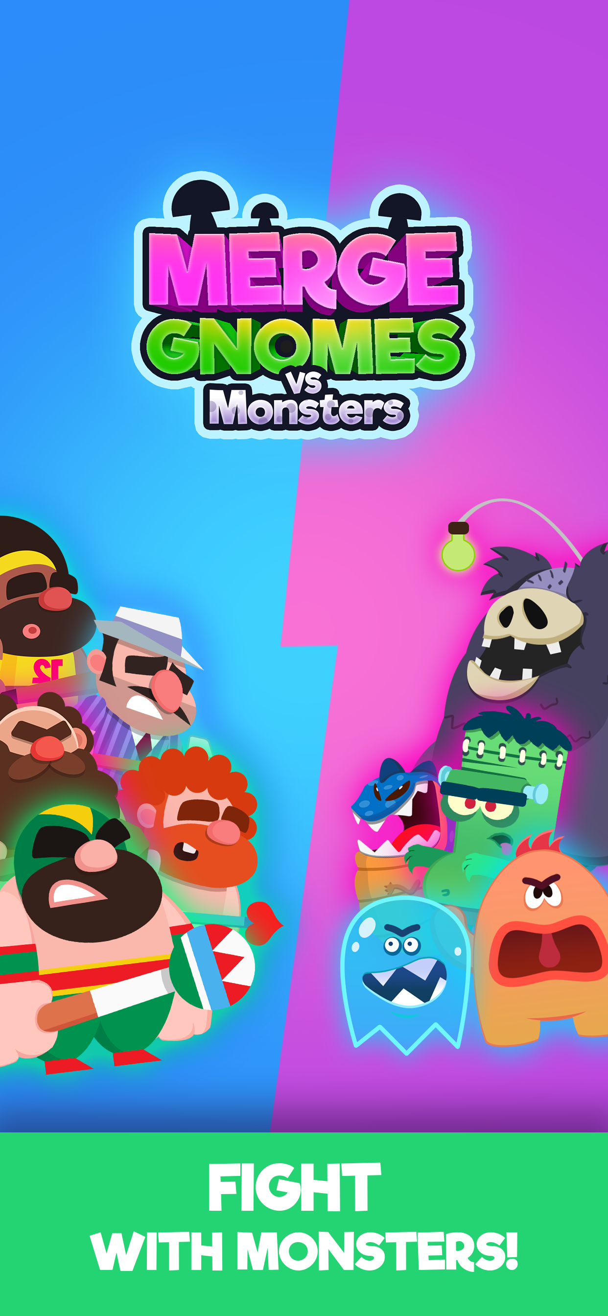 Merge Gnomes Vs Monster!