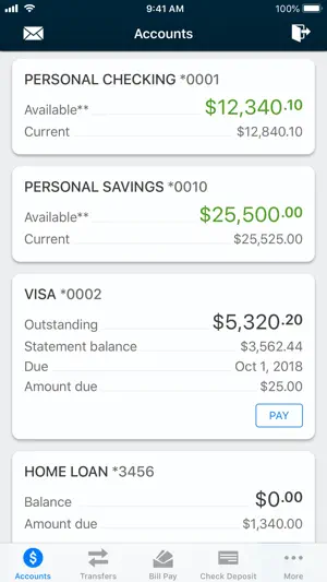 Columbia Bank Mobile Banking screenshot 2