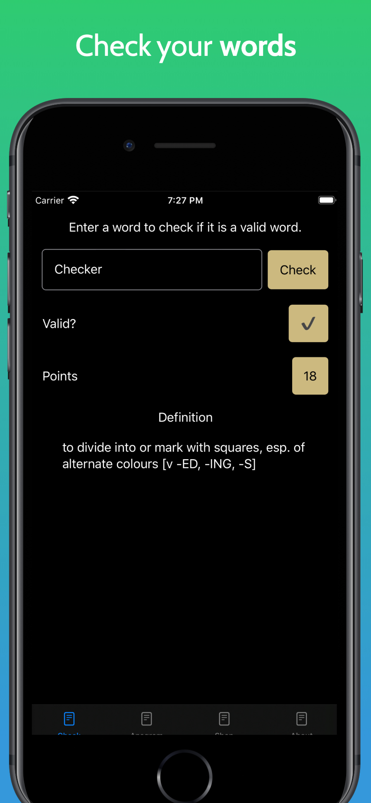 Word Checker