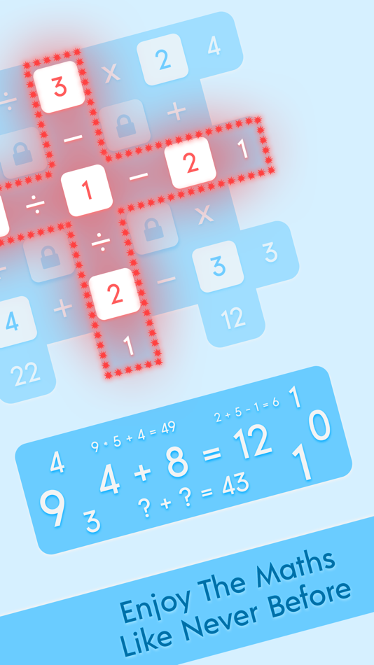 #2. Mathology Puzzle Increase IQ (iOS) Podle: Phoenix Mind Games