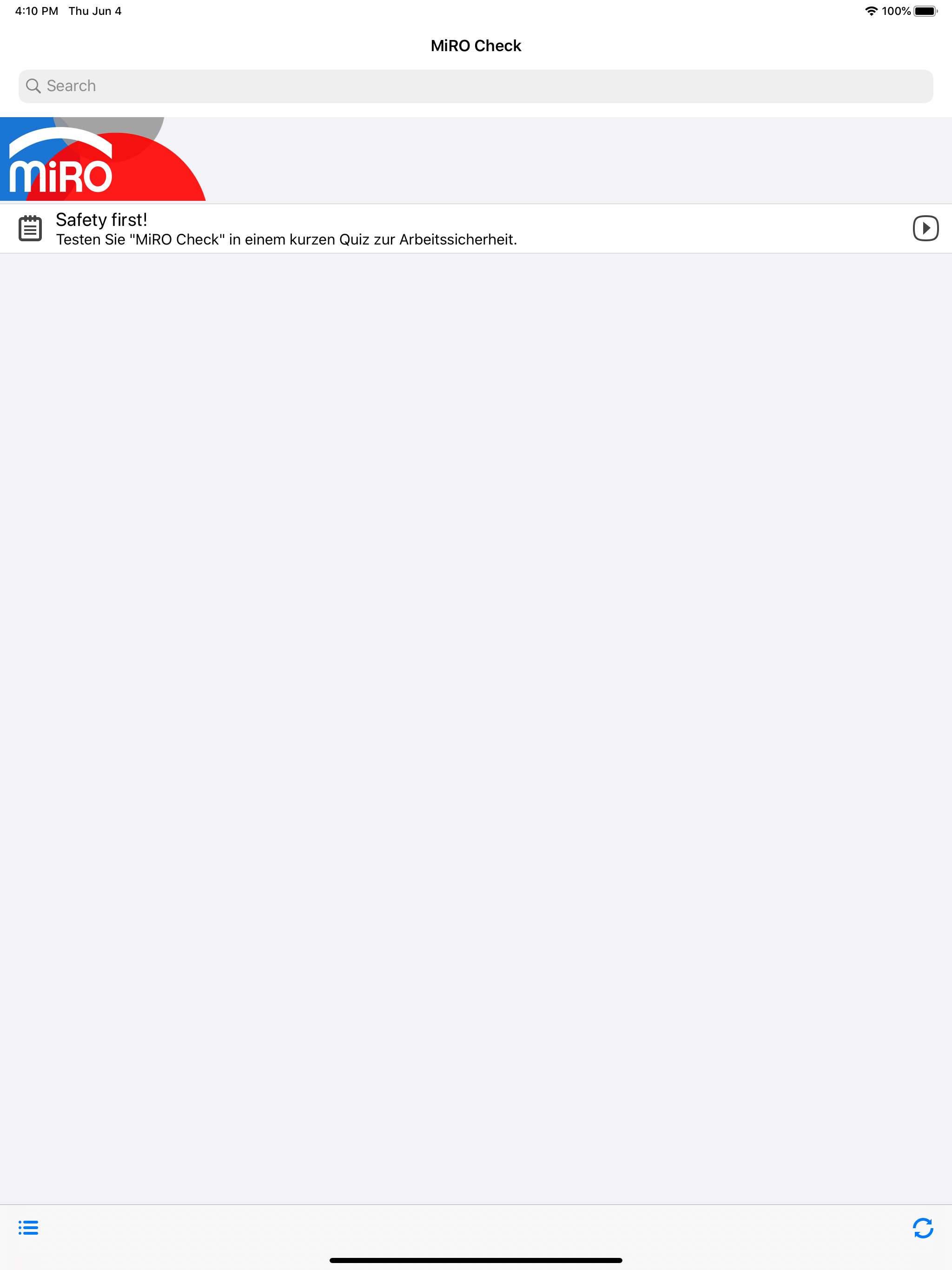 MiRO Check screenshot 4