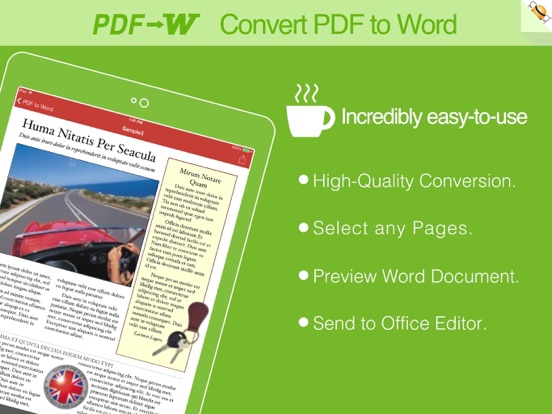 Screenshot #5 pour PDF en Word
