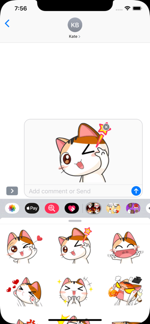 Cat Cute Expression Stickers(圖1)-速報App