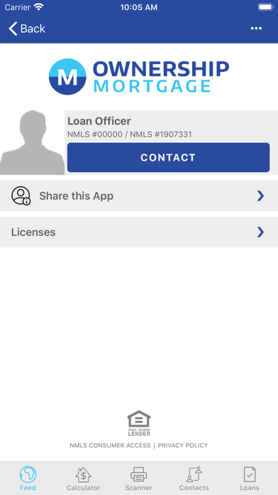 Ownership Mortgage Screenshot